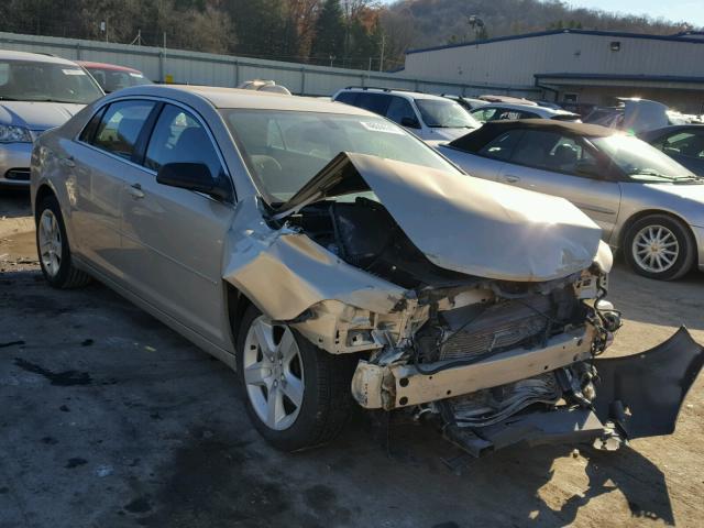 1G1ZB5EB0AF316773 - 2010 CHEVROLET MALIBU LS GOLD photo 1