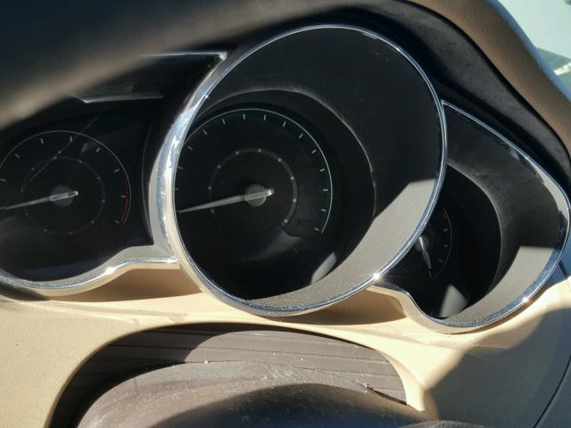 1G1ZB5EB0AF316773 - 2010 CHEVROLET MALIBU LS GOLD photo 8