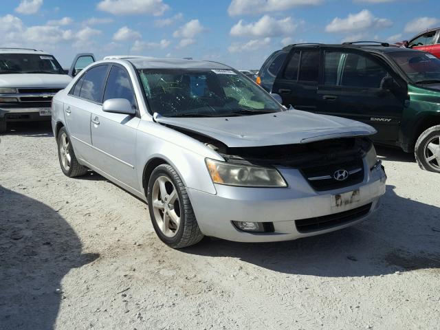 5NPEU46F37H163140 - 2007 HYUNDAI SONATA SE SILVER photo 1