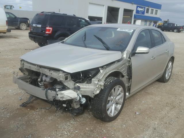 1G11E5SA5GF103049 - 2016 CHEVROLET MALIBU LIM 棕色 照片 2