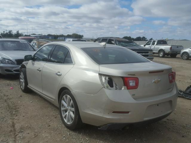 1G11E5SA5GF103049 - 2016 CHEVROLET MALIBU LIM 棕色 照片 3