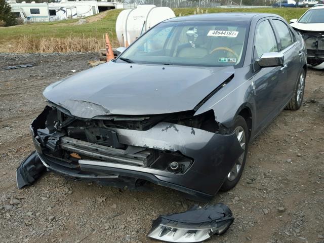 3LNHL2JC4CR801433 - 2012 LINCOLN MKZ ნაცრისფერი ფოტო 2