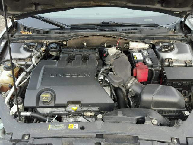 3LNHL2JC4CR801433 - 2012 LINCOLN MKZ ნაცრისფერი ფოტო 7