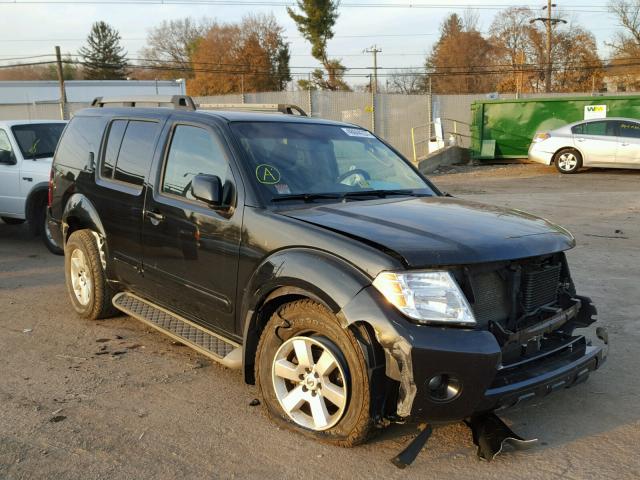 5N1AR1NB2BC631744 - 2011 NISSAN PATHFINDER BLACK photo 1