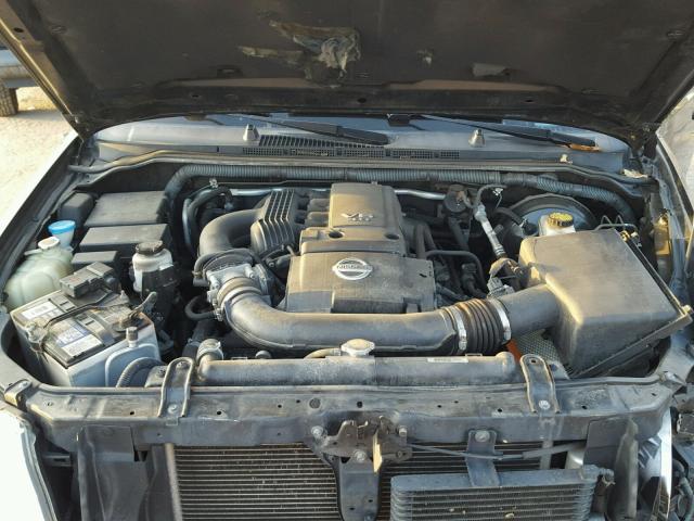 5N1AR1NB2BC631744 - 2011 NISSAN PATHFINDER BLACK photo 7