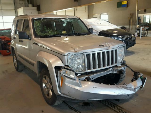 1J4PP2GK6BW517066 - 2011 JEEP LIBERTY SP SILVER photo 1