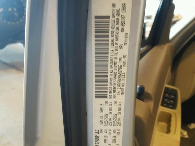 1J4PP2GK6BW517066 - 2011 JEEP LIBERTY SP SILVER photo 10