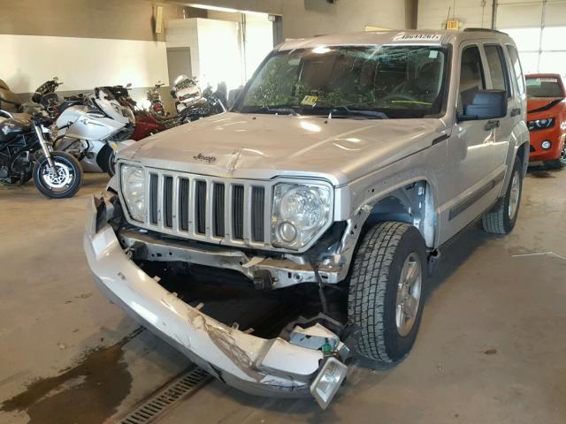 1J4PP2GK6BW517066 - 2011 JEEP LIBERTY SP SILVER photo 2