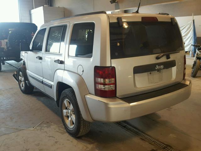 1J4PP2GK6BW517066 - 2011 JEEP LIBERTY SP SILVER photo 3