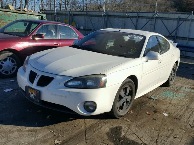 2G2WS542851288539 - 2005 PONTIAC GRAND PRIX WHITE photo 2