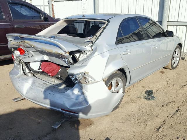 1YVHP80C475M33187 - 2007 MAZDA 6 I SILVER photo 4