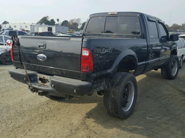 1FTSW21P16EC32794 - 2006 FORD F250 SUPER BLACK photo 4