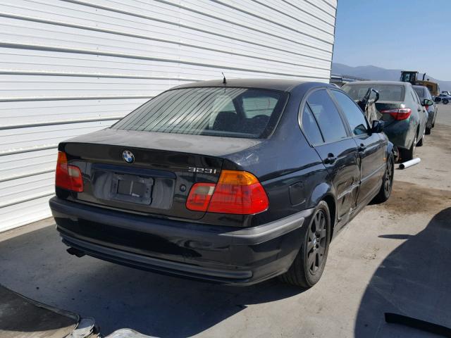 WBAAM3337XCA82530 - 1999 BMW 323I BLACK photo 4