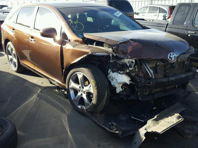 4T3ZK11A39U005703 - 2009 TOYOTA VENZA BASE BROWN photo 1