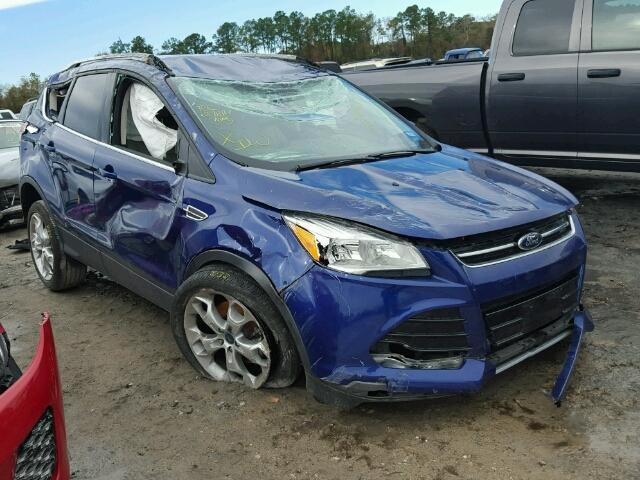 1FMCU0J97EUA38092 - 2014 FORD ESCAPE TIT BLUE photo 1