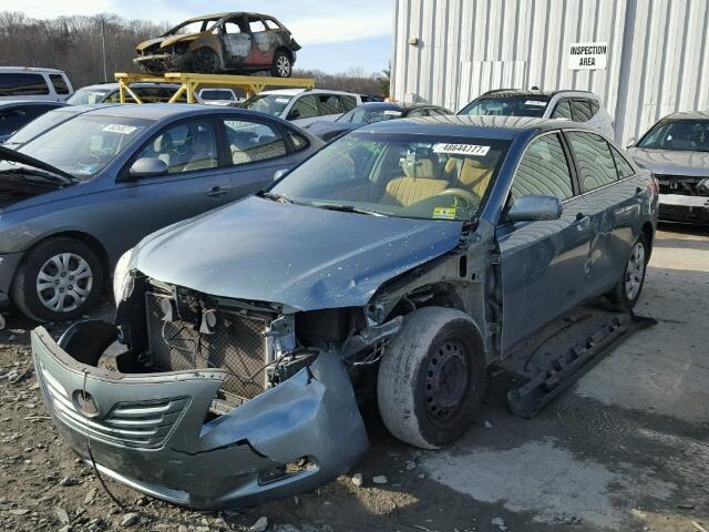 4T1BE46K99U867179 - 2009 TOYOTA CAMRY BASE GREEN photo 2