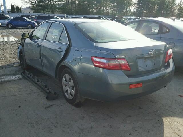 4T1BE46K99U867179 - 2009 TOYOTA CAMRY BASE GREEN photo 3