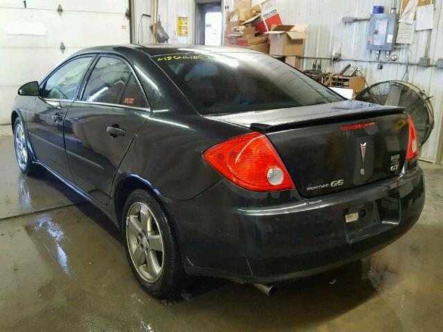 1G2ZH57N584290520 - 2008 PONTIAC G6 GT BLACK photo 3