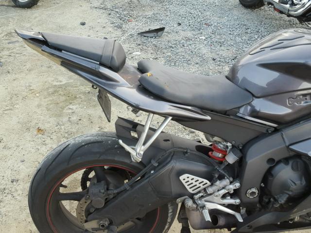 JYARJ12Y77A002664 - 2007 YAMAHA YZFR6 L GRAY photo 6