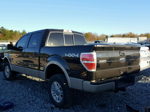 1FTPW14V29FA32502 - 2009 FORD F150 SUPER BLACK photo 3