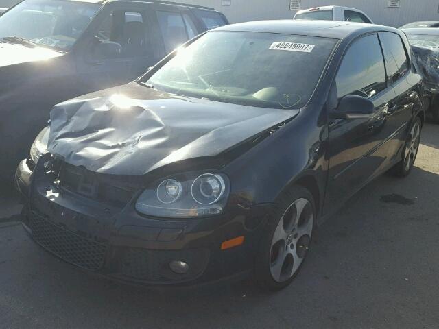 WVWEV71K77W055813 - 2007 VOLKSWAGEN NEW GTI BLACK photo 2