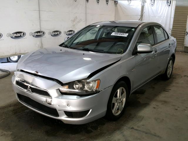 JA3AU26U89U033931 - 2009 MITSUBISHI LANCER ES/ SILVER photo 2