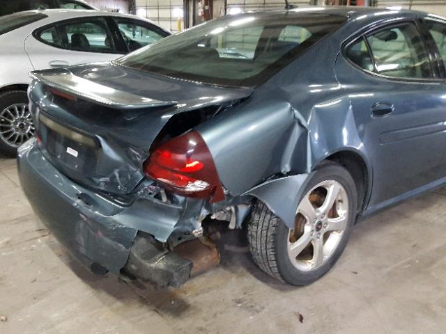 2G2WC58CX61219322 - 2006 PONTIAC GRAND PRIX ტალღისფერი ფოტო 9