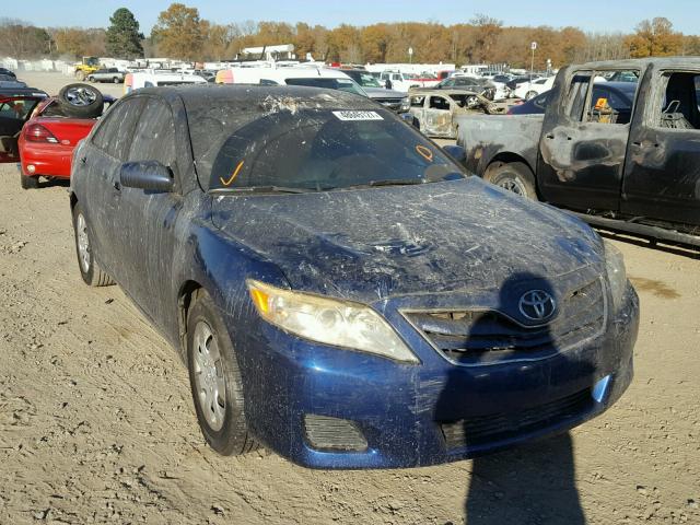 4T1BF3EK2BU715727 - 2011 TOYOTA CAMRY BASE BLUE photo 1