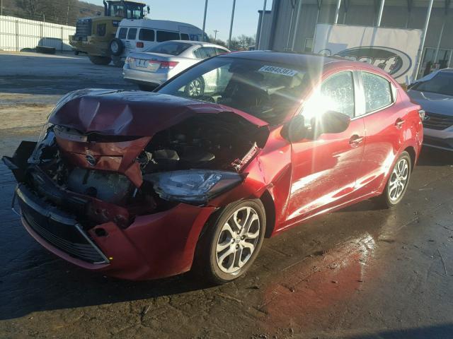 3MYDLBZV9GY104474 - 2016 TOYOTA SCION IA PURPLE photo 2