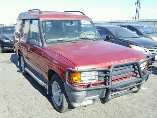 SALJY1242WA754015 - 1998 LAND ROVER DISCOVERY RED photo 1