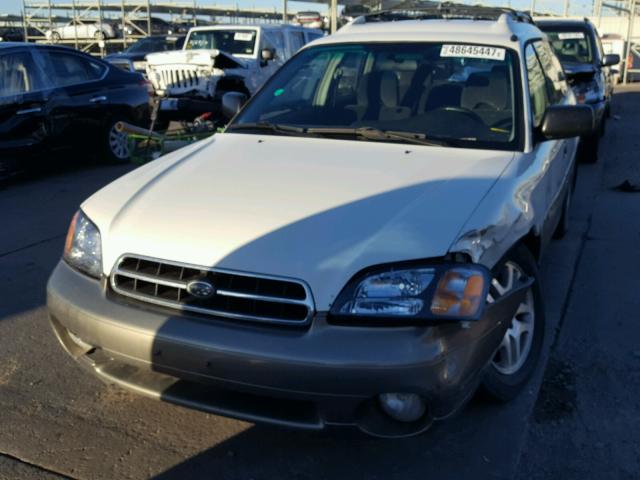 4S3BH6755Y6650151 - 2000 SUBARU LEGACY OUT TWO TONE photo 2