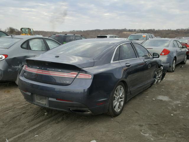 3LN6L2J93DR804322 - 2013 LINCOLN MKZ BLACK photo 4