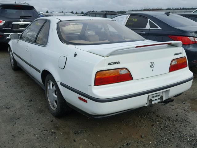 JH4KA8262MC001465 - 1991 ACURA LEGEND L WHITE photo 3