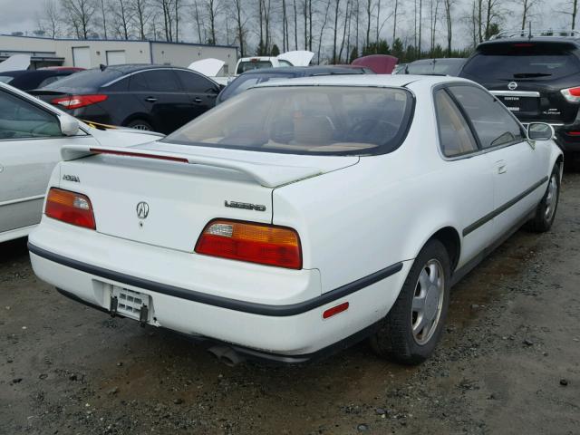 JH4KA8262MC001465 - 1991 ACURA LEGEND L WHITE photo 4