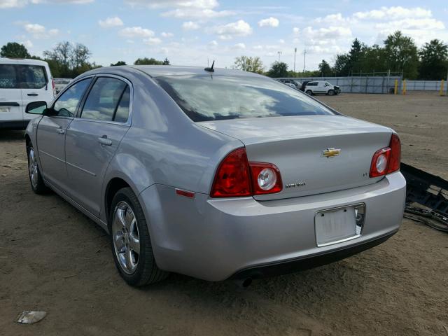 1G1ZH57B08F227260 - 2008 CHEVROLET MALIBU 1LT SILVER photo 3