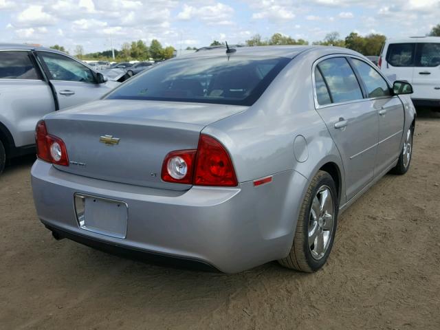1G1ZH57B08F227260 - 2008 CHEVROLET MALIBU 1LT SILVER photo 4