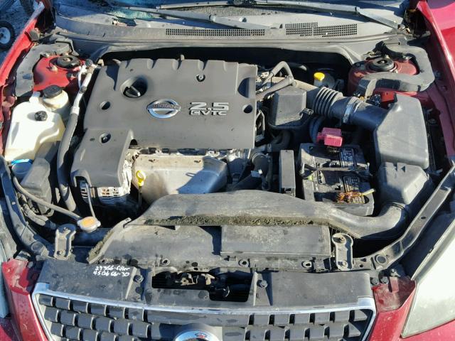 1N4AL11E16C165712 - 2006 NISSAN ALTIMA S RED photo 7