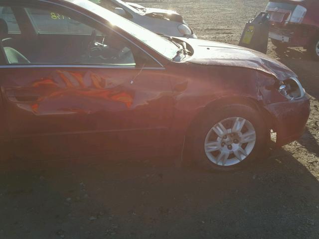 1N4AL11E16C165712 - 2006 NISSAN ALTIMA S RED photo 9