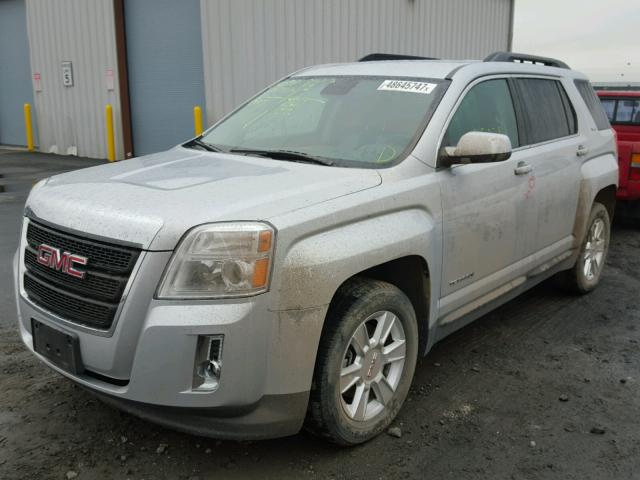 2GKFLTEK2C6376762 - 2012 GMC TERRAIN SL SILVER photo 2