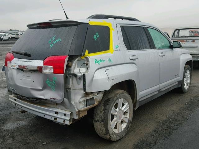 2GKFLTEK2C6376762 - 2012 GMC TERRAIN SL SILVER photo 4