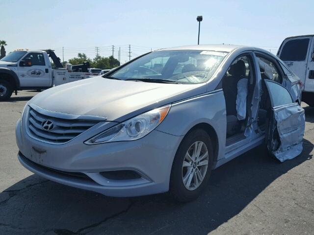 5NPEB4AC7CH444628 - 2012 HYUNDAI SONATA GLS GRAY photo 2