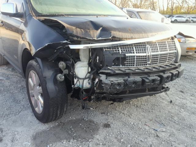 2LMDU88CX7BJ28757 - 2007 LINCOLN MKX BLACK photo 9