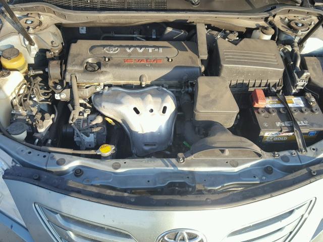 4T1BE46K19U915337 - 2009 TOYOTA CAMRY BASE GREEN photo 7