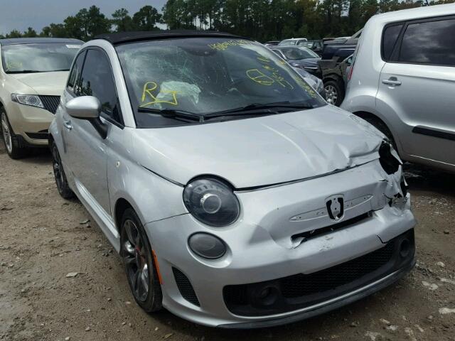 3C3CFFJH6ET188489 - 2014 FIAT 500 ABARTH SILVER photo 1