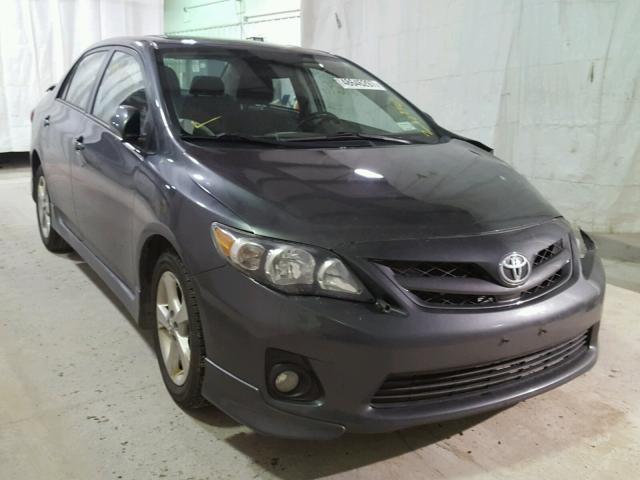 2T1BU4EE0BC713871 - 2011 TOYOTA COROLLA BA GRAY photo 1