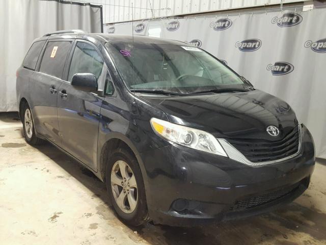 5TDKK3DC8BS072623 - 2011 TOYOTA SIENNA LE BLACK photo 1