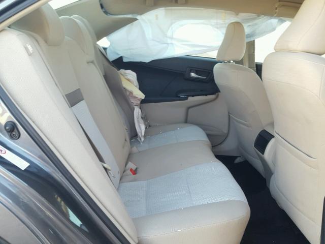 4T1BF1FK9CU119860 - 2012 TOYOTA CAMRY BASE CHARCOAL photo 6