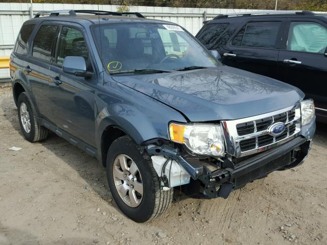 1FMCU9EG9CKA70631 - 2012 FORD ESCAPE LIM BLUE photo 1