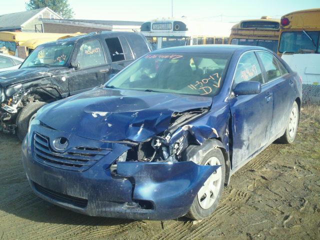 4T1BE46K97U125474 - 2007 TOYOTA CAMRY NEW BLUE photo 2