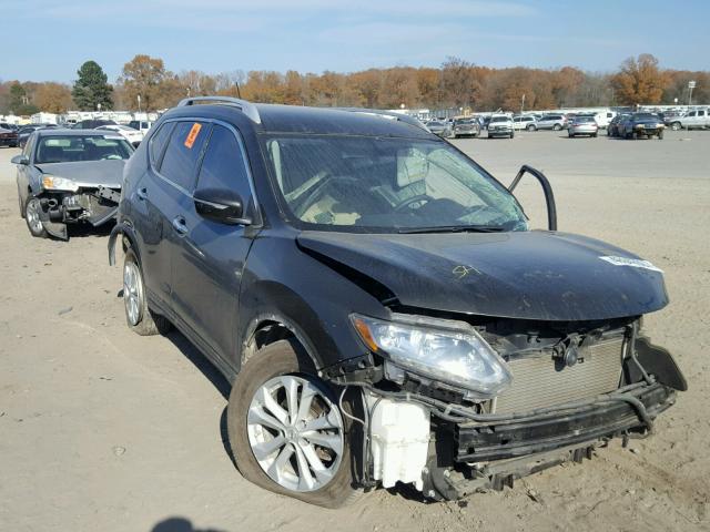 5N1AT2MV0EC787403 - 2014 NISSAN ROGUE S GRAY photo 1